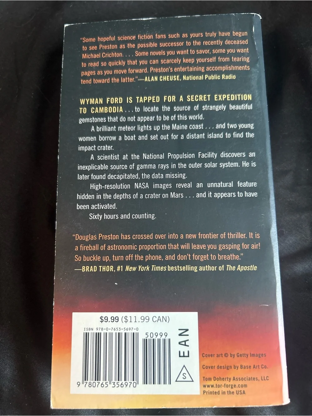 Impact by - Orange/Black Paperback